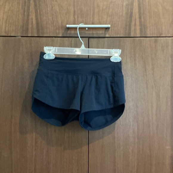 Lululemon Athletica Navy Blue Athletic Shorts - Picture 1 of 3